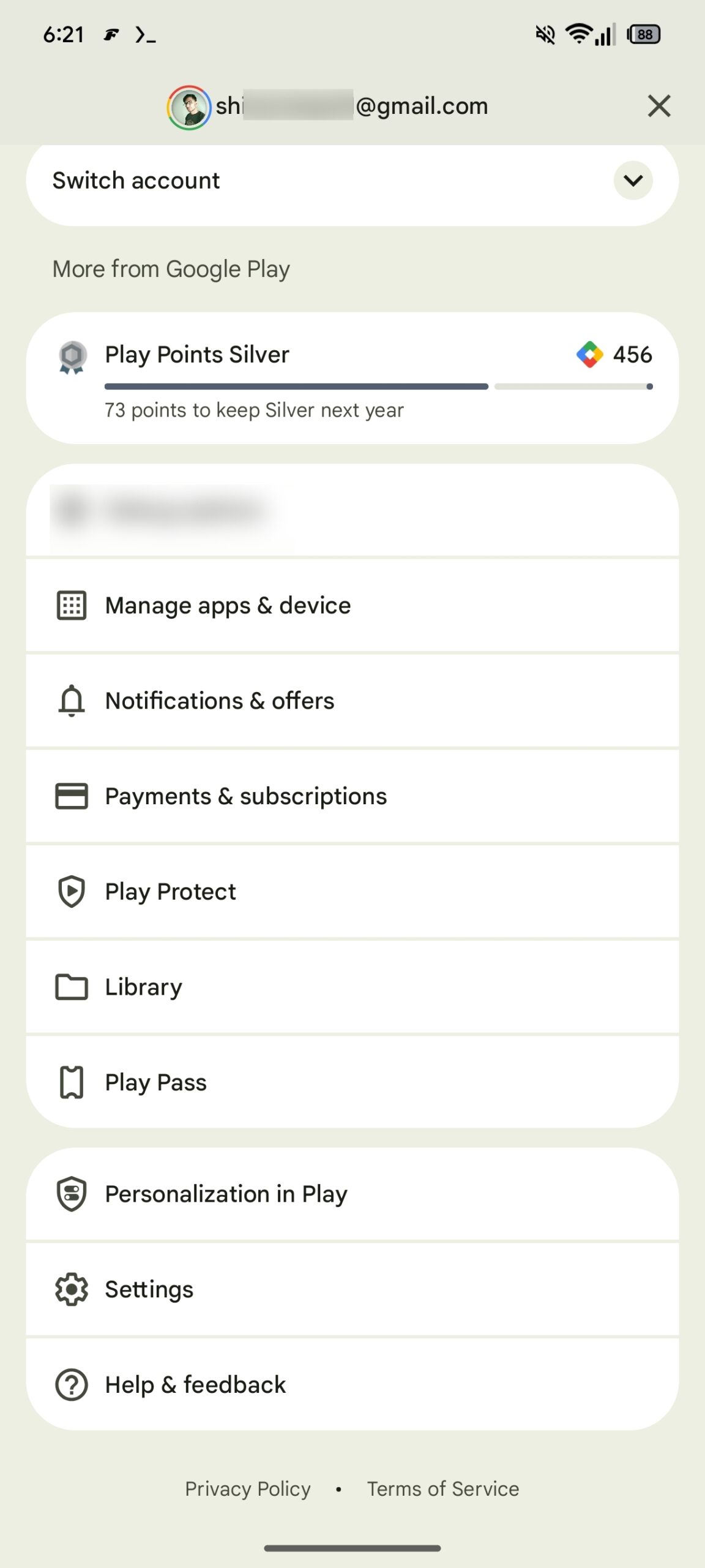 Google Play Store Account Switcher Screenshot APK Teardown 2