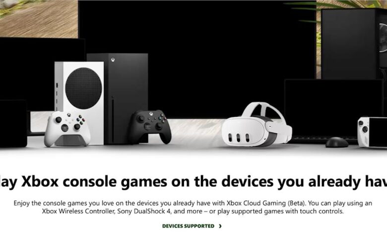 Xbox Cloud Gaming is now playable in the cheaper Game Pass tiers