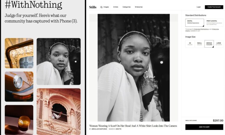 Nothing Phone 3 Camera Samples Were Stock Photos