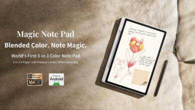 XPPen Marks 20th Anniversary with Magic Note Pad Launch: Pioneering Digital Note-Taking via World’s First 3-in-1 Color Note Pad